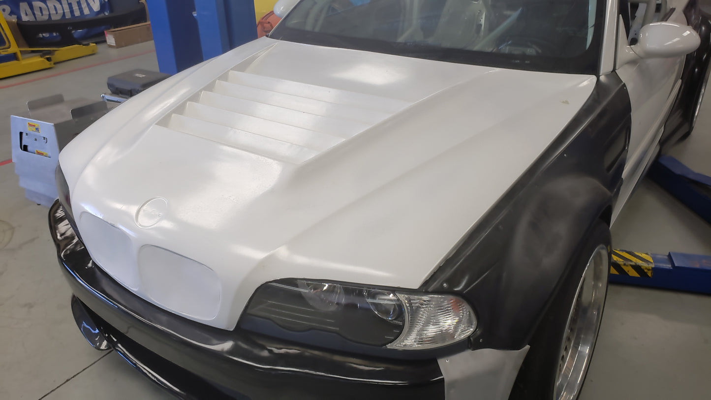 MBN E46 COUPE FRP HOOD