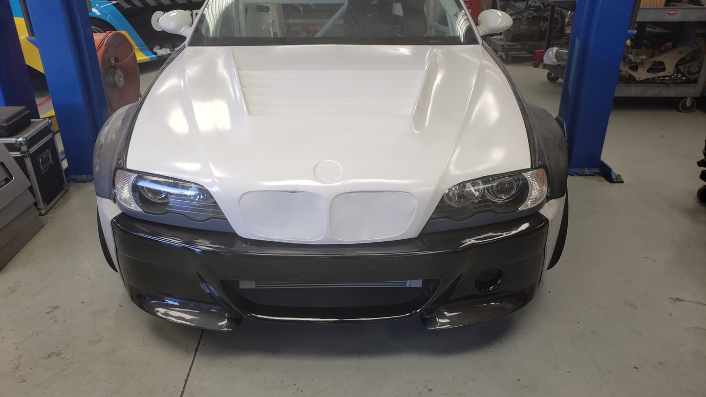 MBN E46 COUPE FRP HOOD