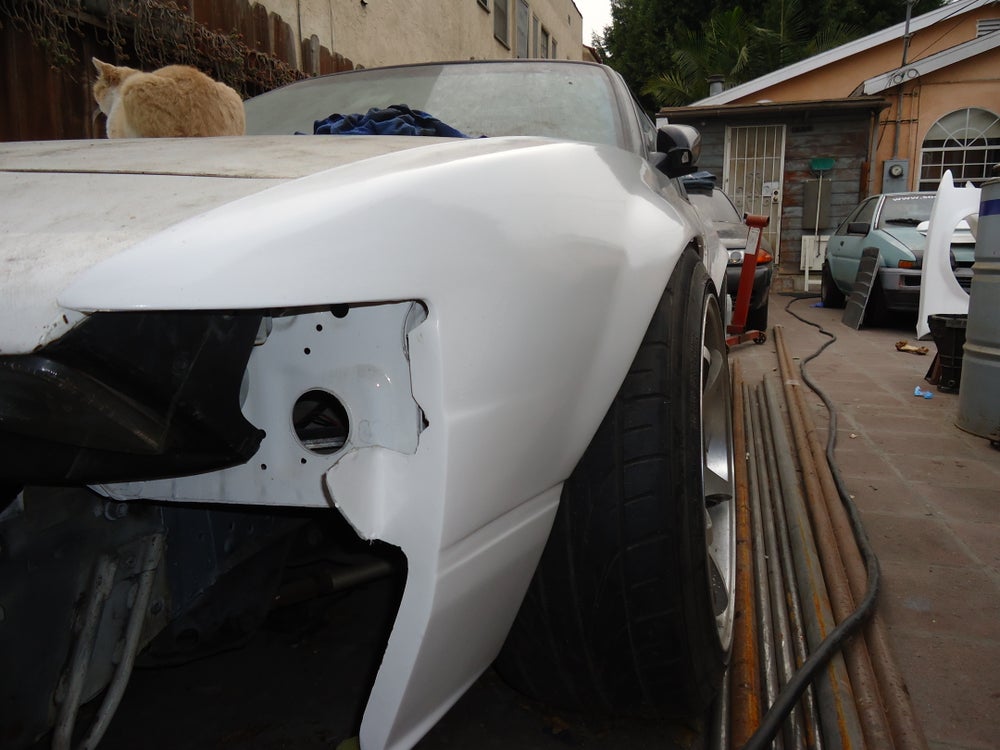 180SX Power Fenders Fronts(+50mm) REARS(+70mm)