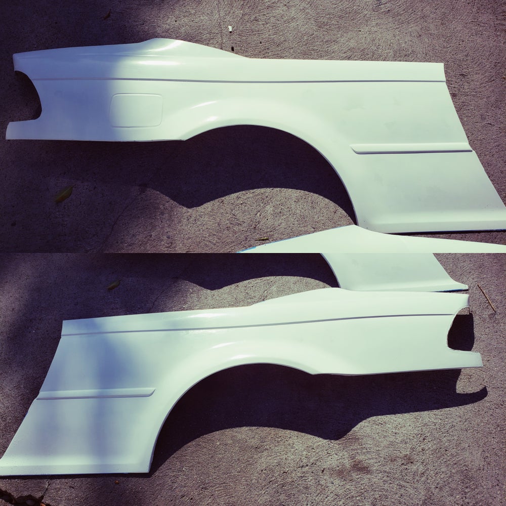E46 M3 REAR OVERFENDERS ONLY (2)