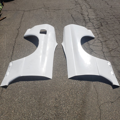 SKYLINE R32 GTR REAR OVERFENDERS (FRP)