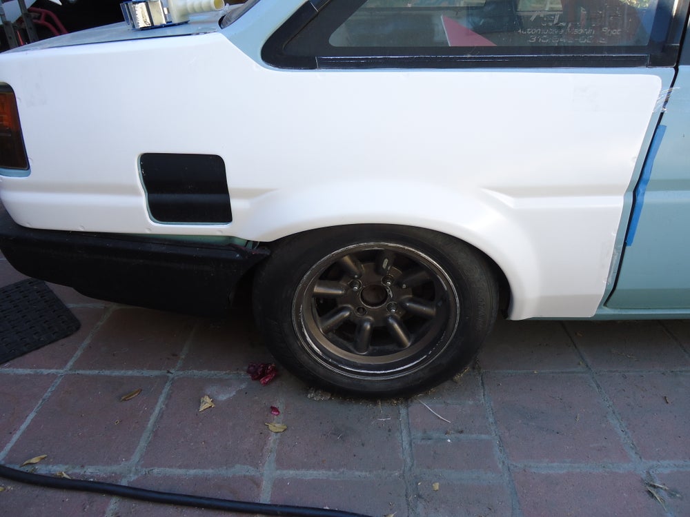 AE86 REAR OVERFENDER (+40MM) COUPE