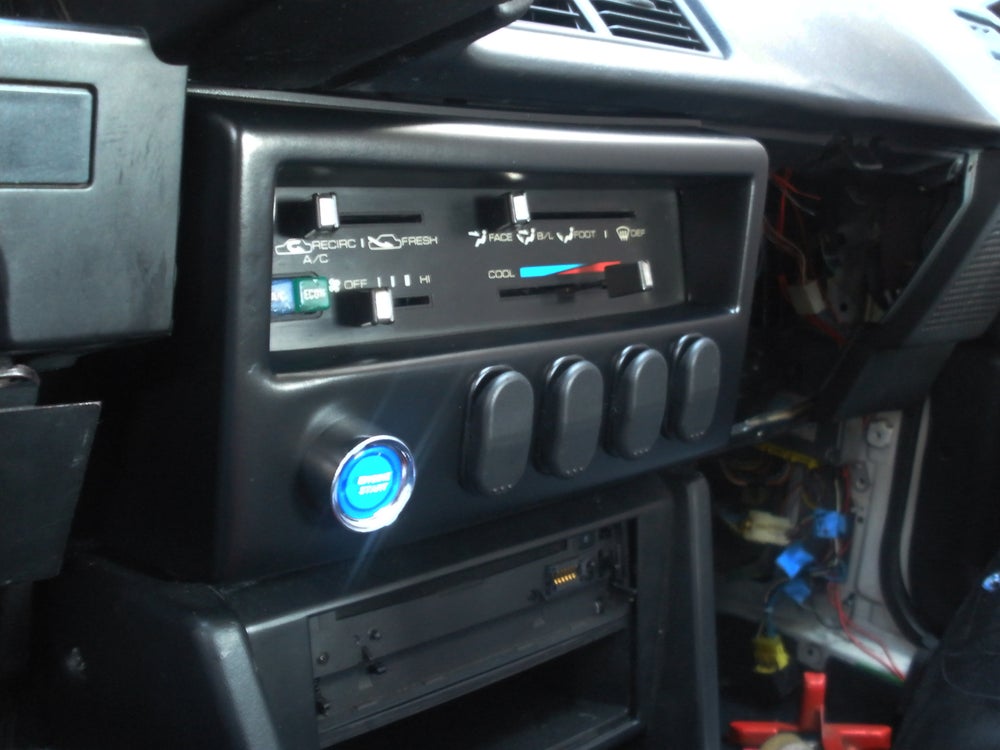 AE86 CLIMATE CONTROL BEZEL – FinelineAero