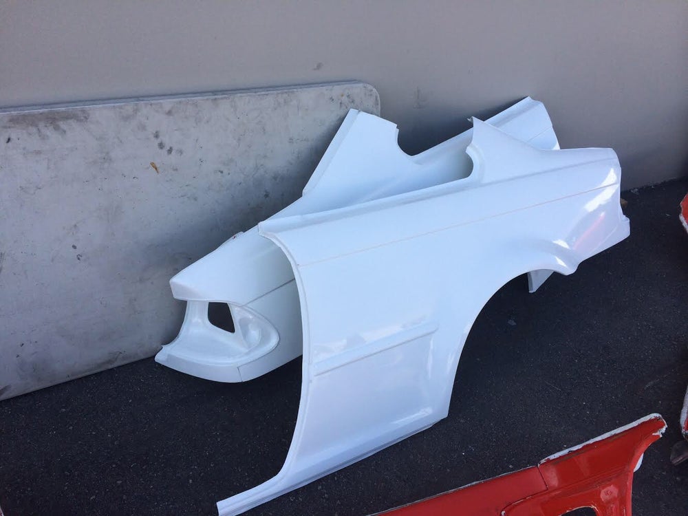 E46 M3 COUPE COMPLETE REAR QUARTER PANELS (TRACK USE)